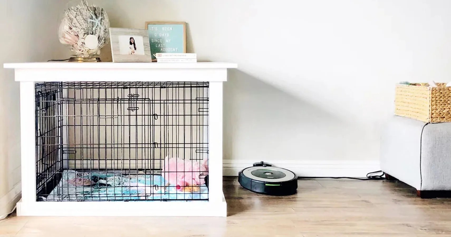 This DIY Dog Crate Doubles As Furniture TheThings