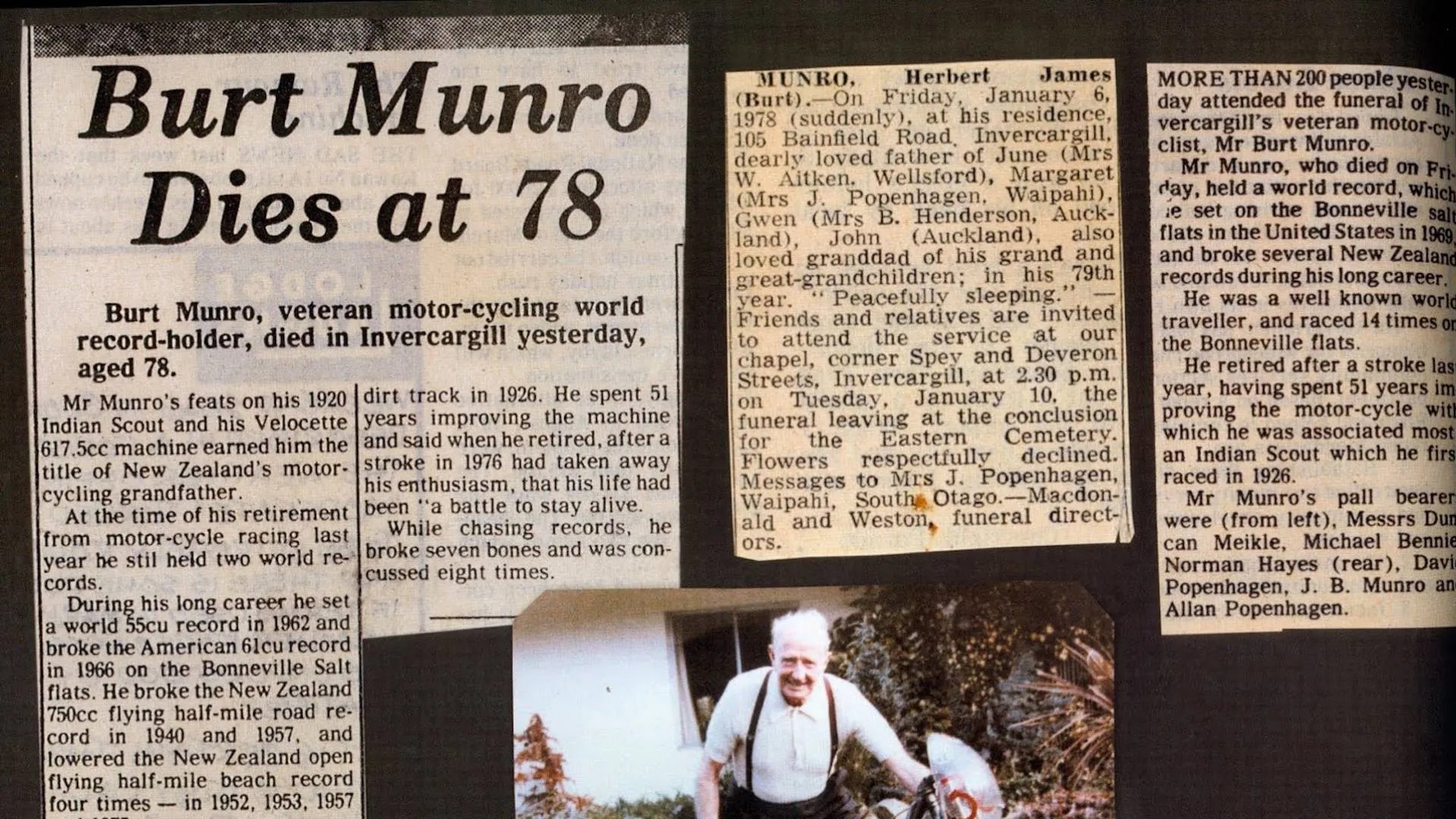 10 Fast Facts About Burt Munro’s Land Speed Record