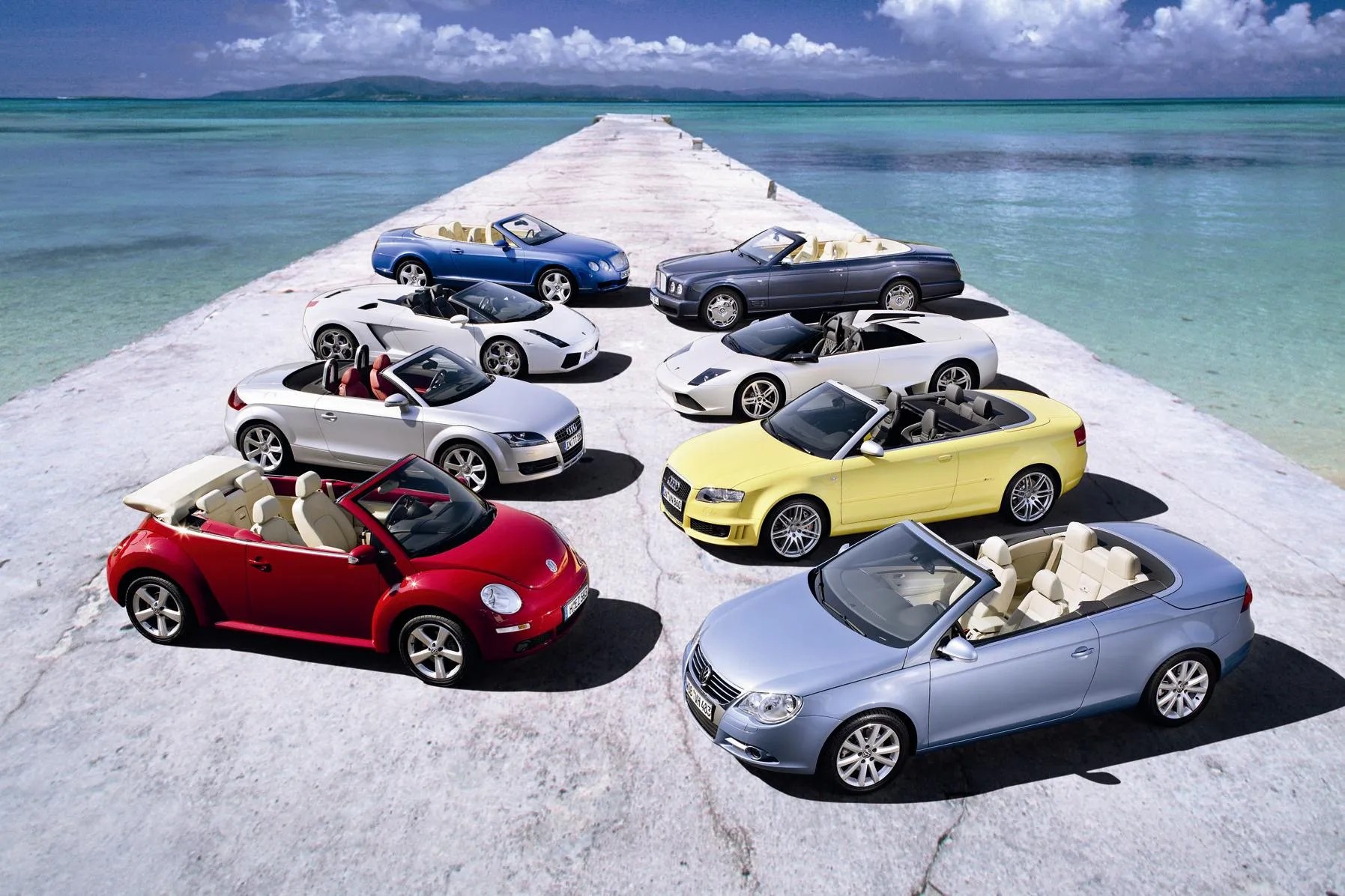 Eight openair models from Volkswagen for your Summer joy