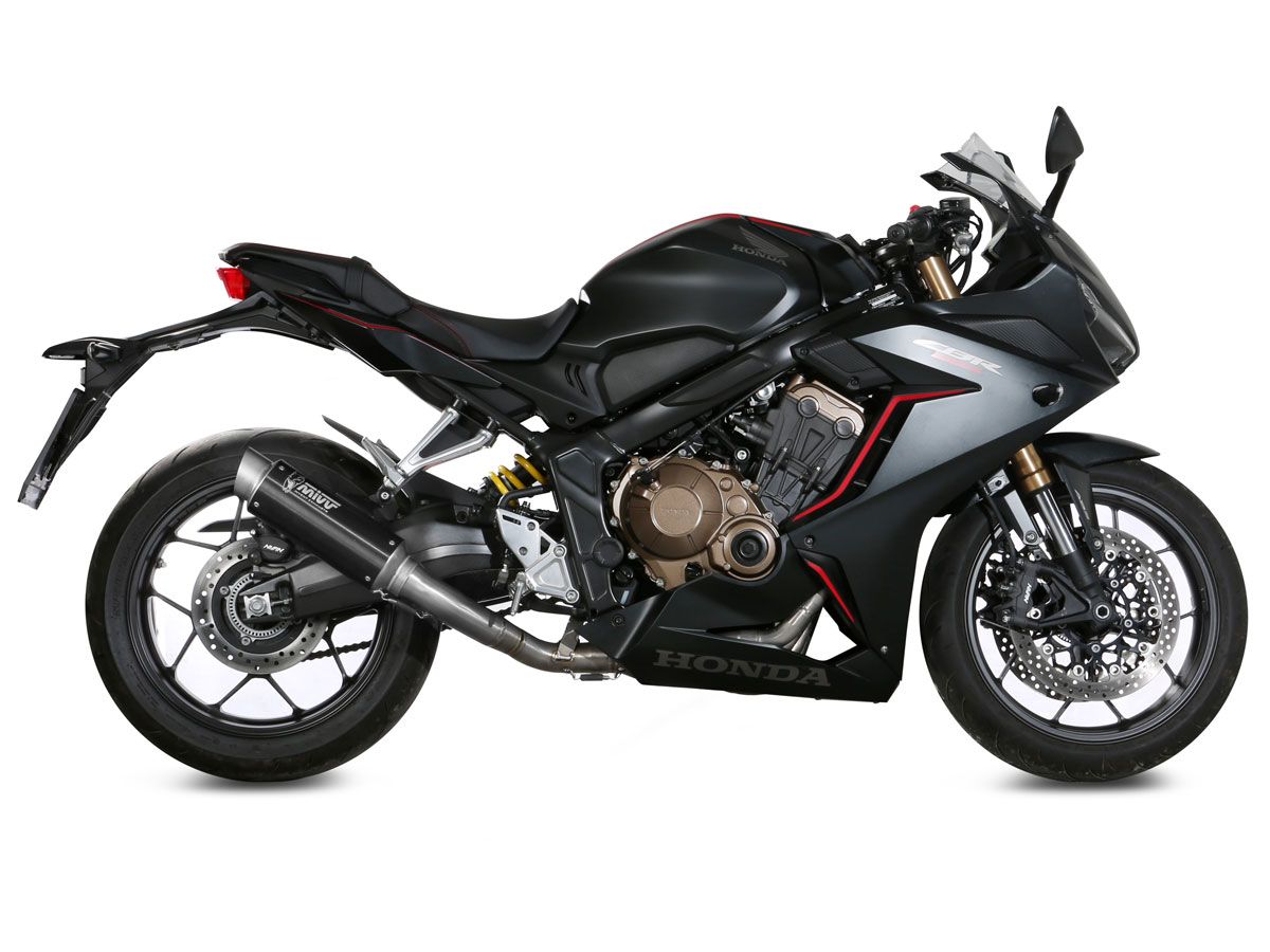 FULL SYSTEM MIVV SPORT GP PRO STEEL BLACK HONDA CBR 650 R