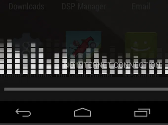 Graphic Equalizer on Your Notification Panel