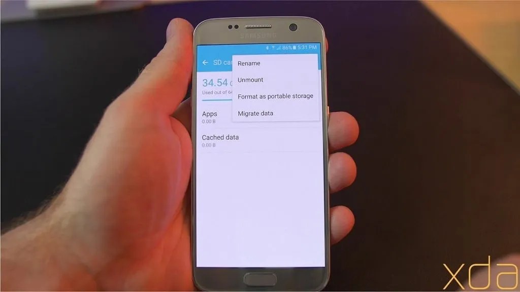 Enable Adoptable Storage for Galaxy S7 and S7 Edge