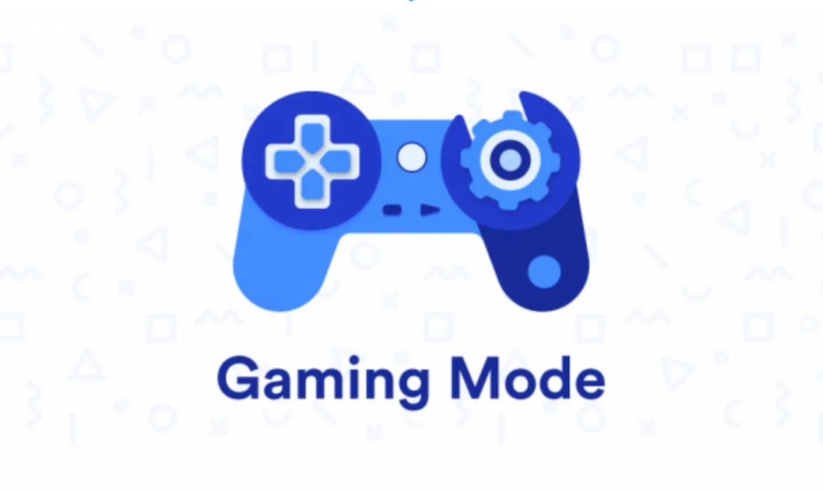 Gaming Mode is an app that automatically configures settings while