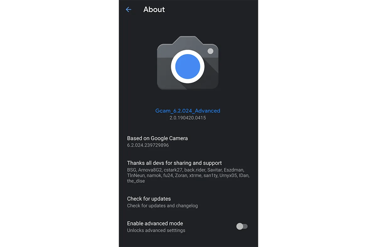 Google Camera 6.2 mod adds dual aperture support for Samsung Galaxy