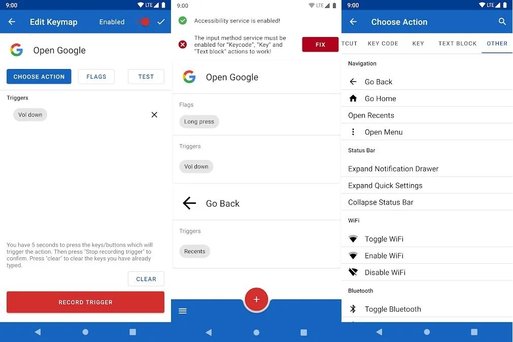 Key Mapper is an app to remap volume, navigation, and Bluetooth buttons