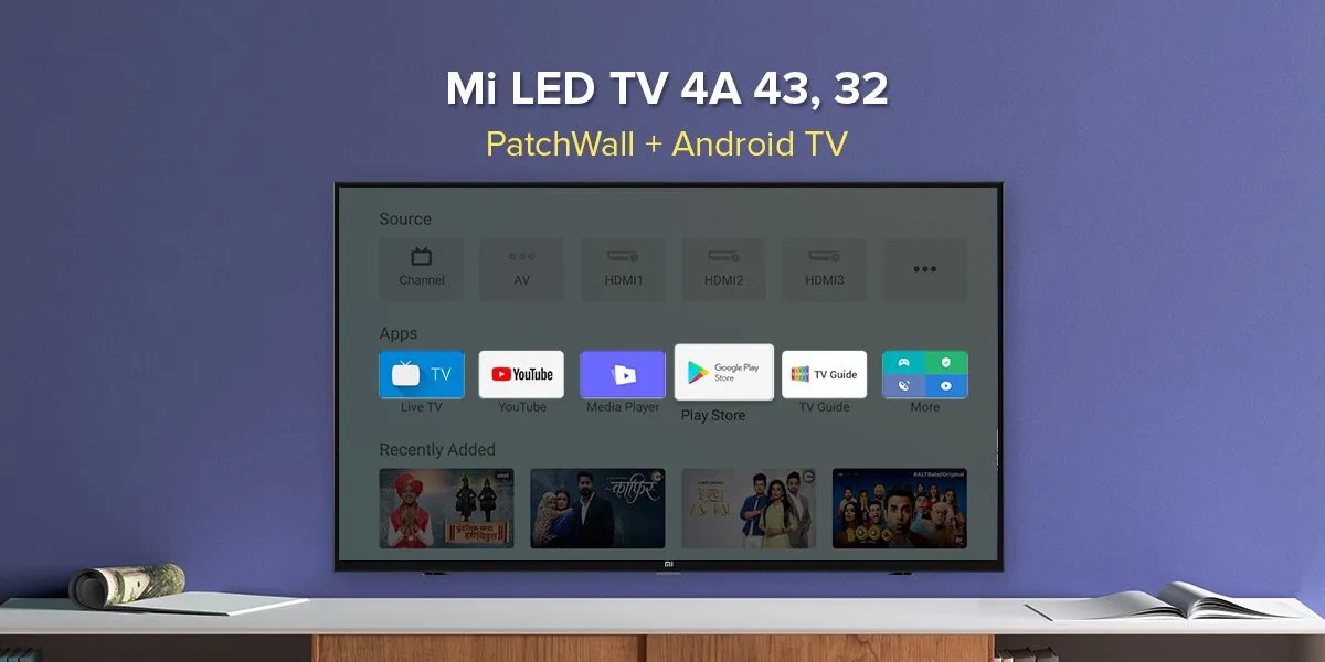 Xiaomi's Mi TV 4A to get stable Android Pie update with PatchWall 2.0