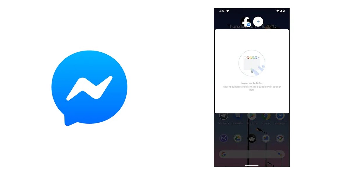 Facebook Messenger chat heads switch to Android 11's Bubbles API