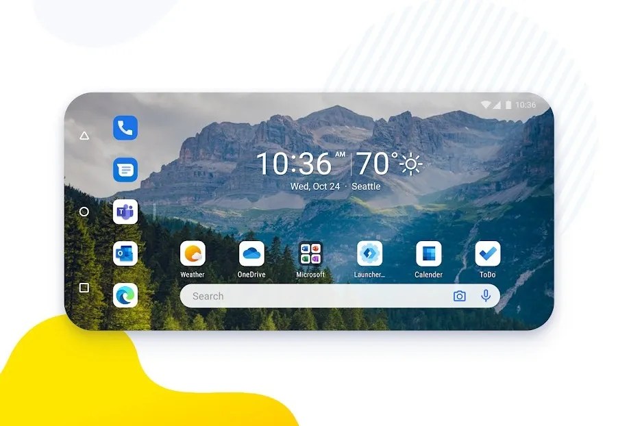 Microsoft Launcher 6 update adds landscape mode and new Feed design