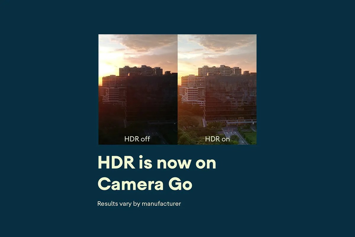Google's Camera Go app for budget phones is rolling out HDR photography support