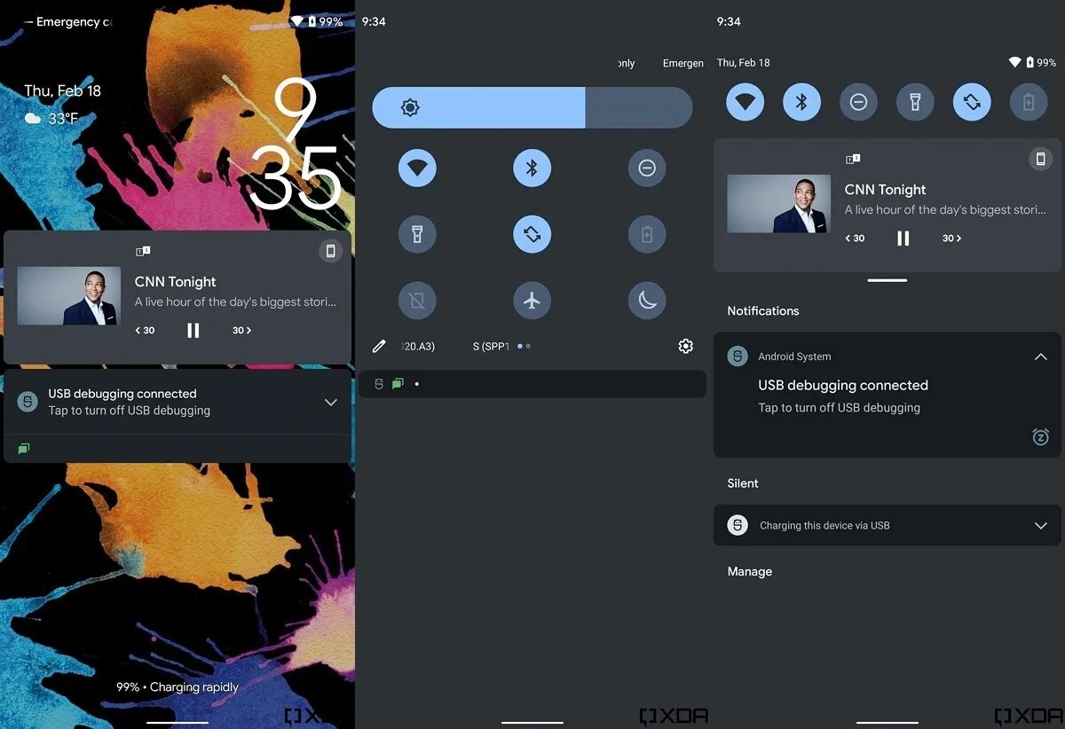 Android 12's new lockscreen and notifications UI may have just leaked