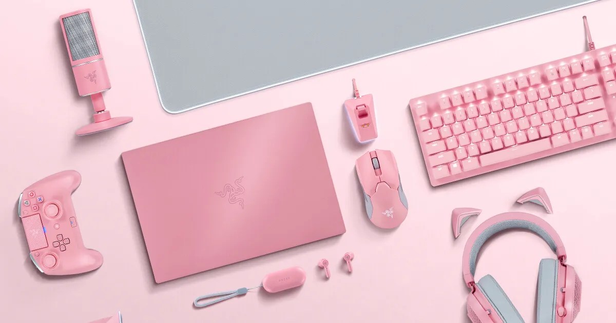 Say 'I love you' with Razer Quartz products, on sale for Valentine's Day