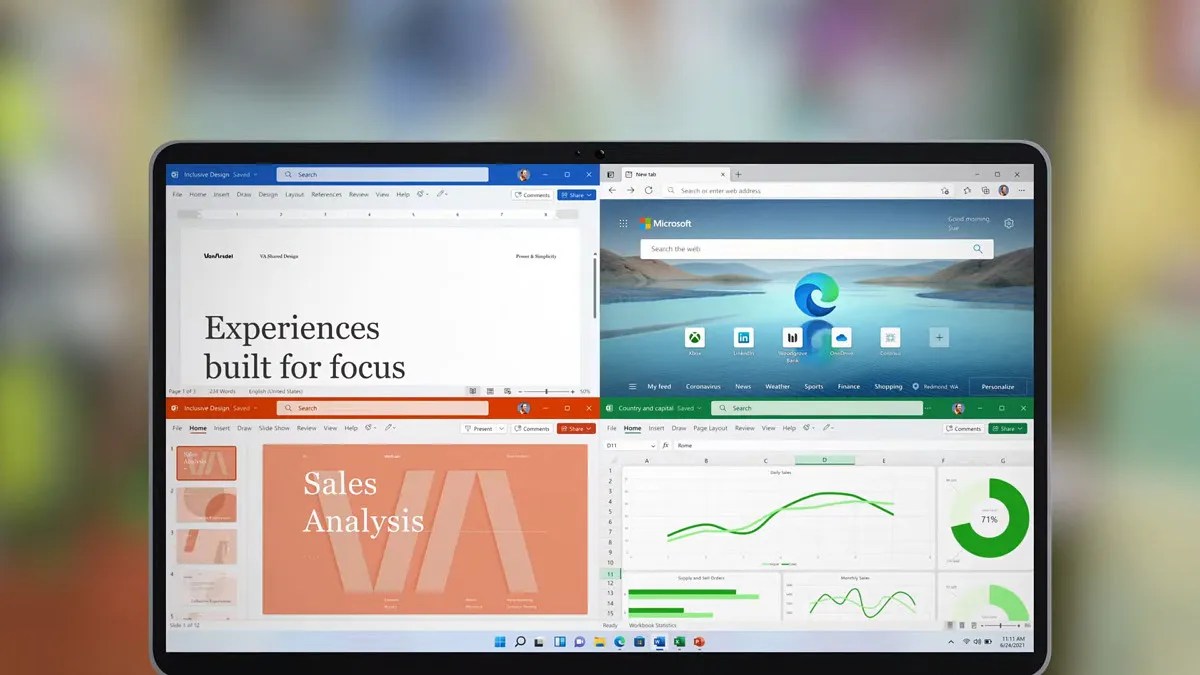 Microsoft Office gets a Fluent design makeover on Windows 11 and 10