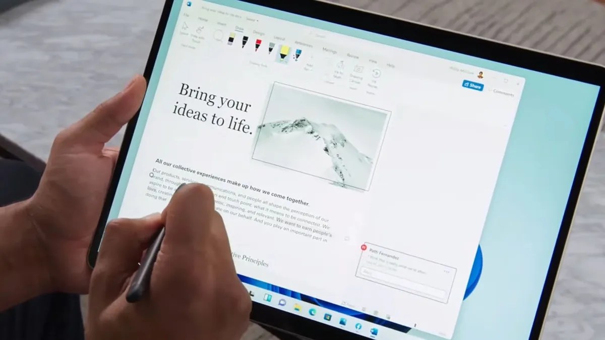 Microsoft revamps the touch experience on Windows 11