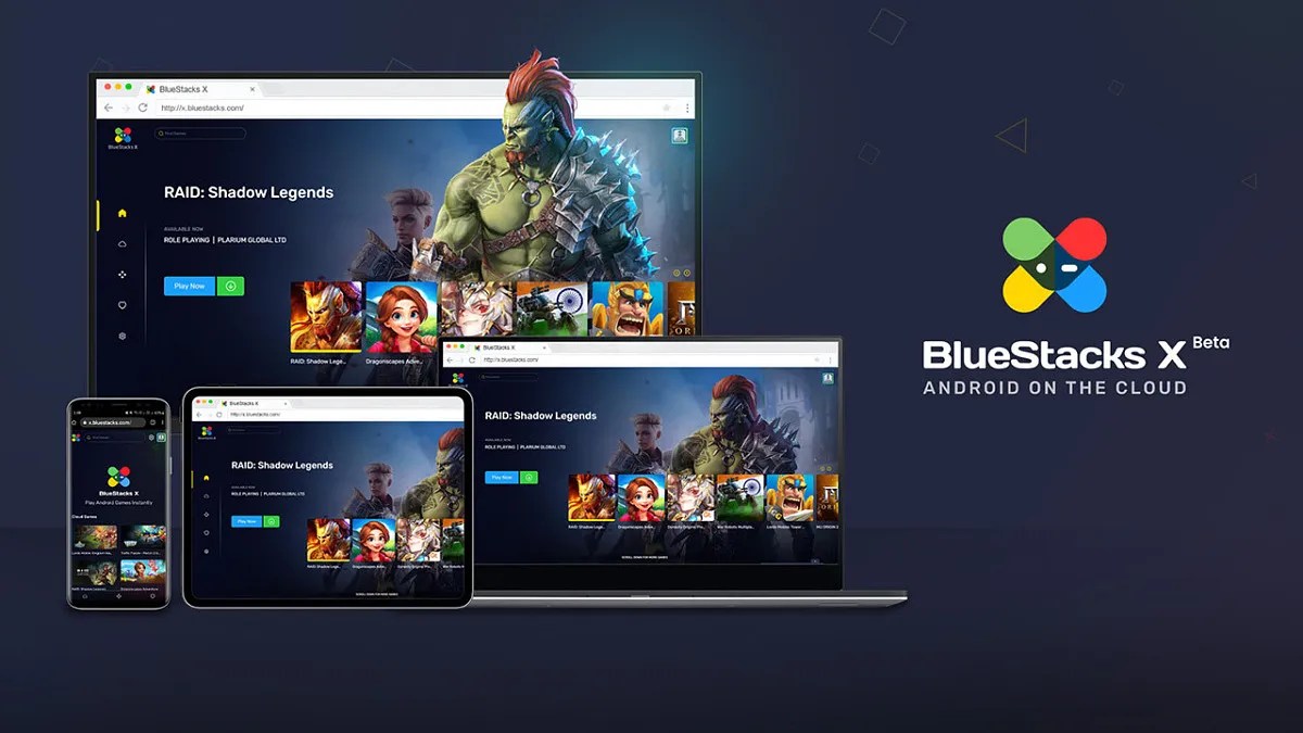 BlueStacks X is the first streaming service for mobile games