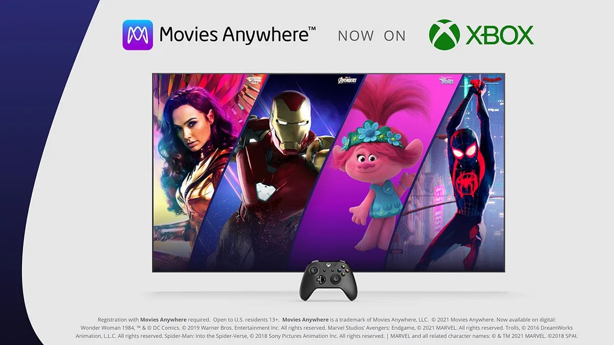 Movies Anywhere is now available for Xbox consoles
