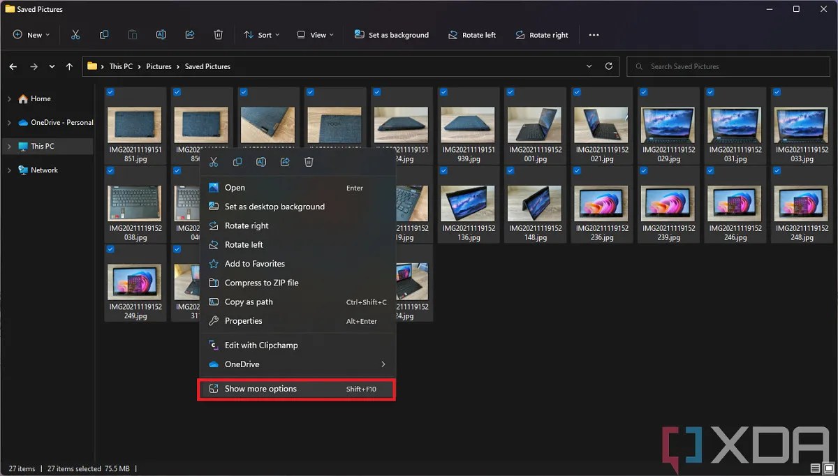 How to batch rename files in Windows 11