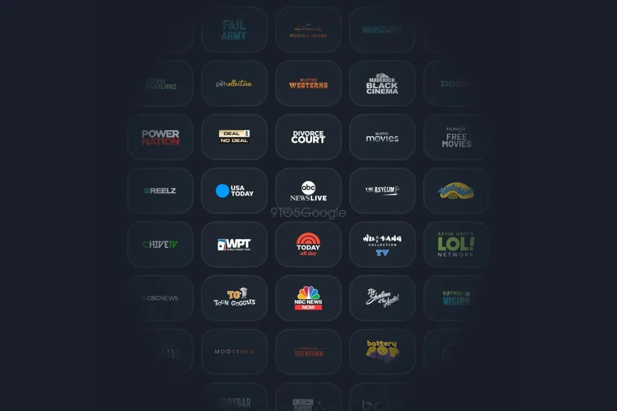 Google TV live content partners revealed in new leak