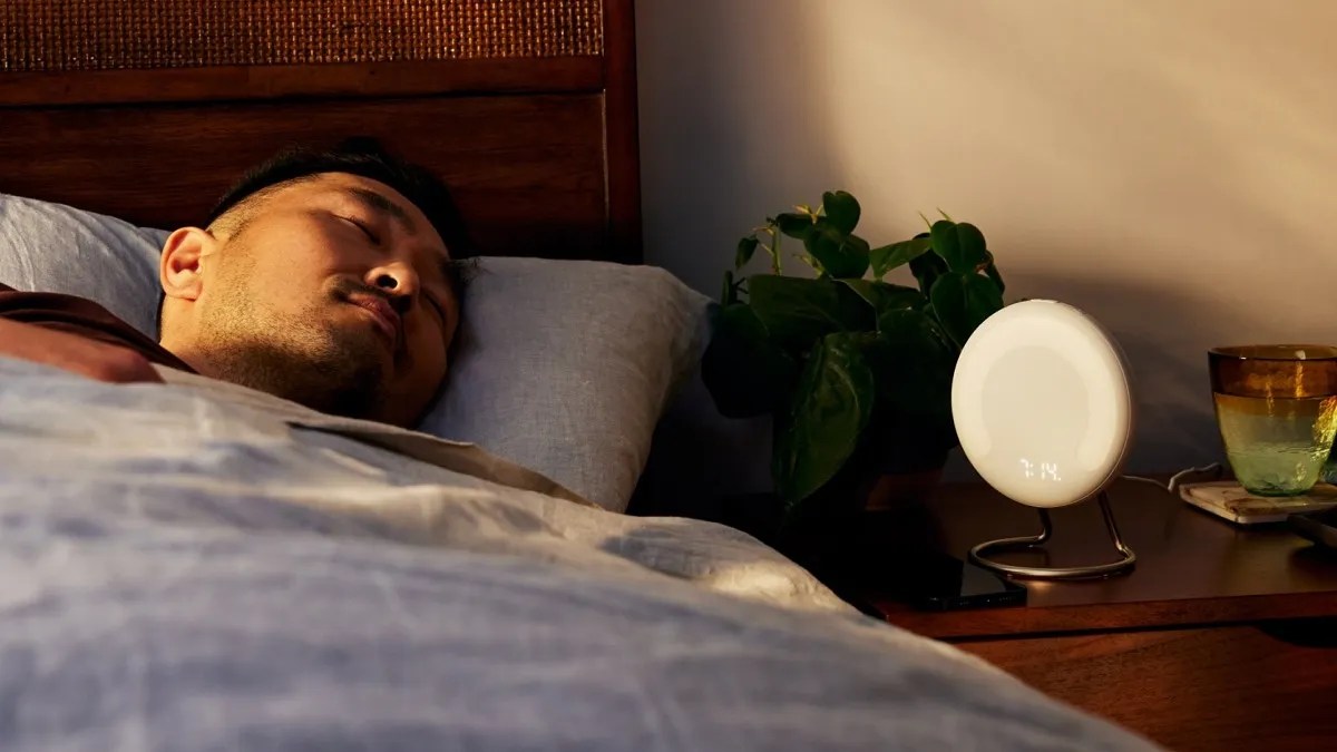 The Amazon Halo Rise is a sleep trackeralarm clock that you don't need to wear