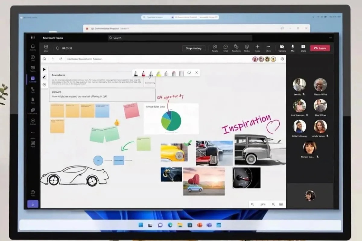 Microsoft apparently showed off a Windows 12 design prototype at Ignite
