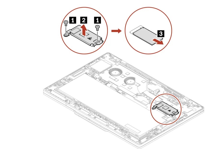 How to upgrade the storage in the Lenovo ThinkPad Z13 Gen 2