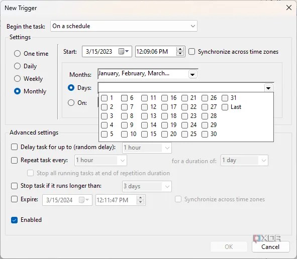 How to create automated tasks with Task Scheduler in Windows 11