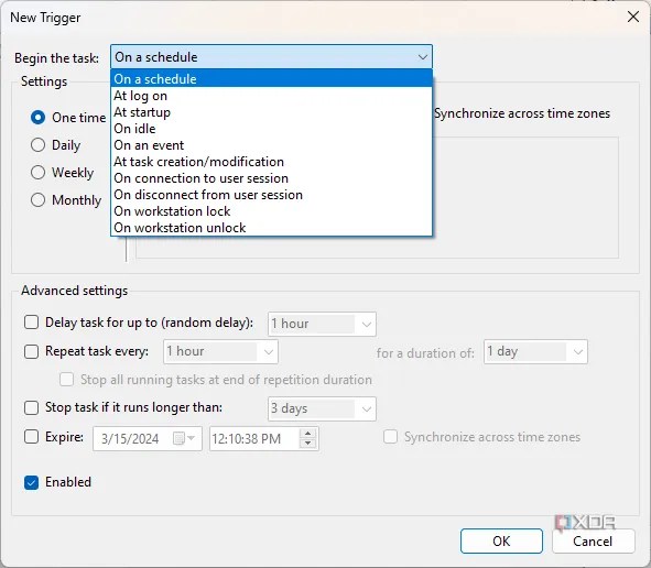How to create automated tasks with Task Scheduler in Windows 11