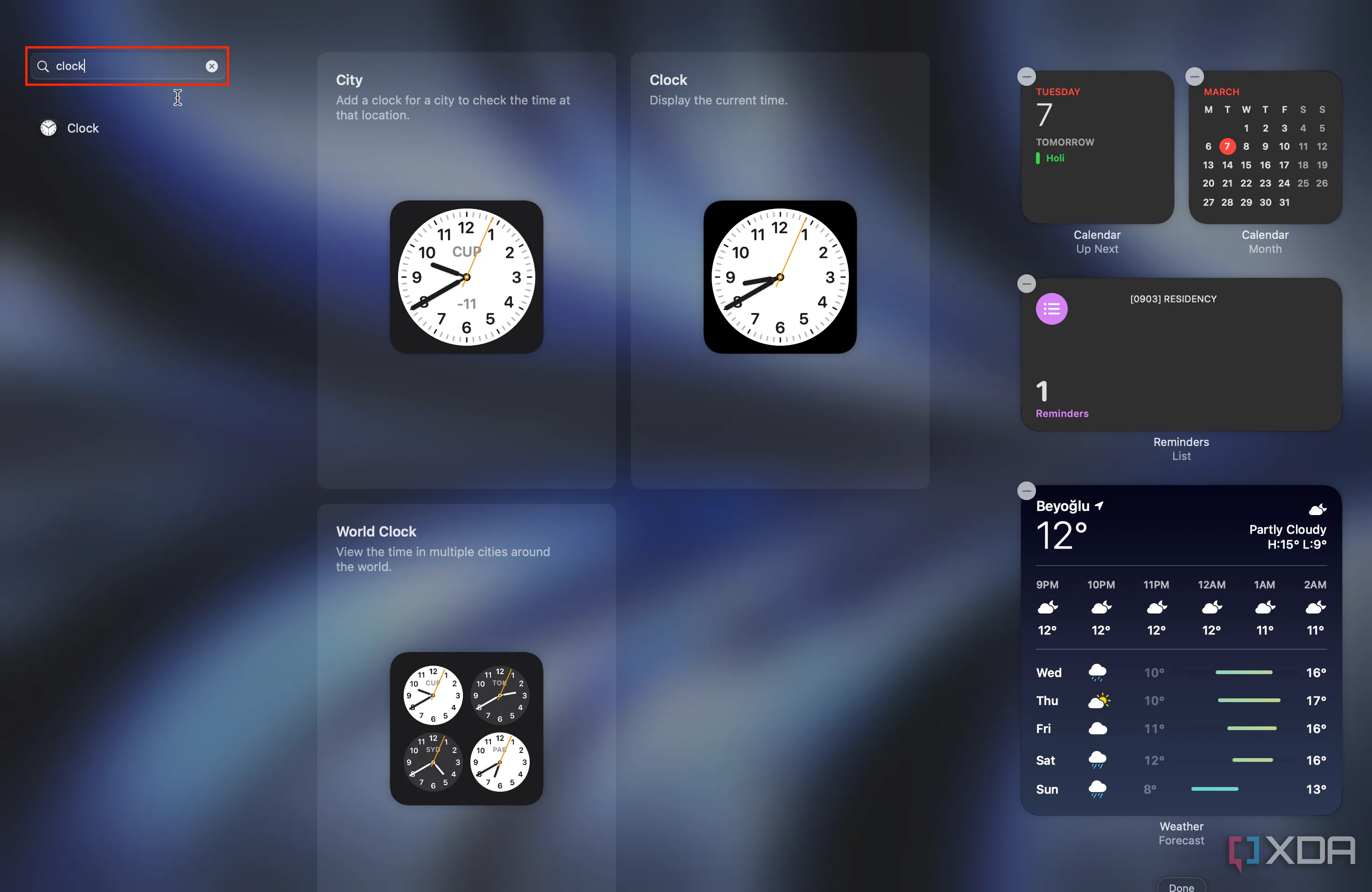 macOS widgets What are they and how to use them
