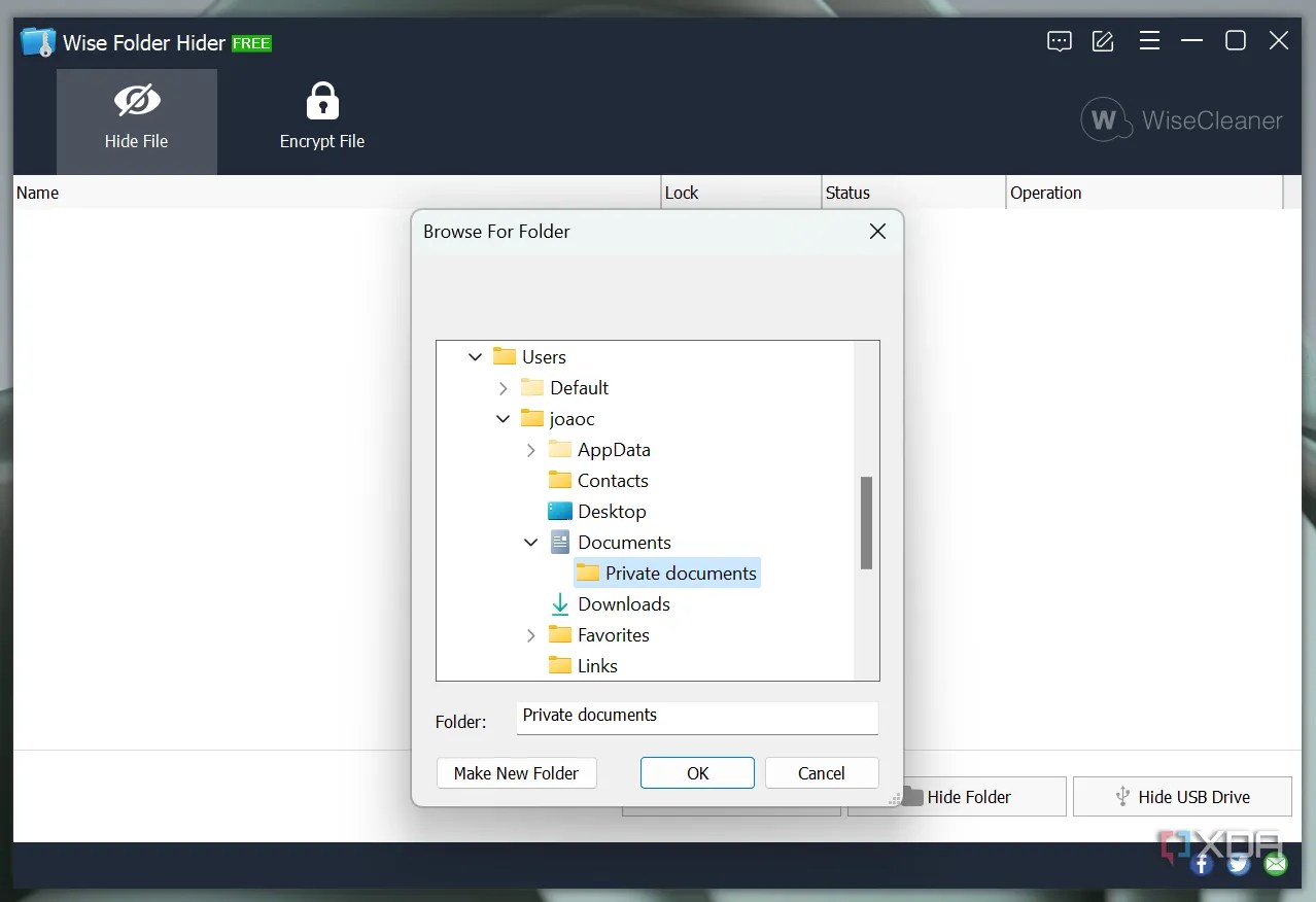 How to password protect a folder on Windows 11