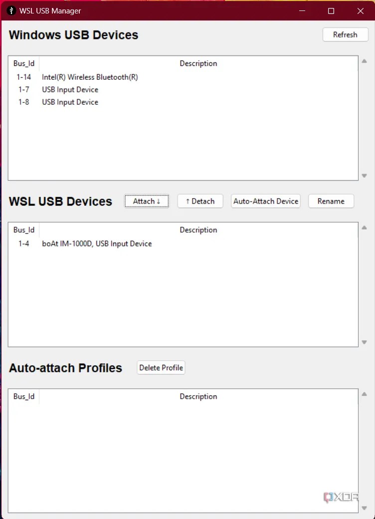 How to connect USB devices in Windows Subsystem for Linux under Windows 11
