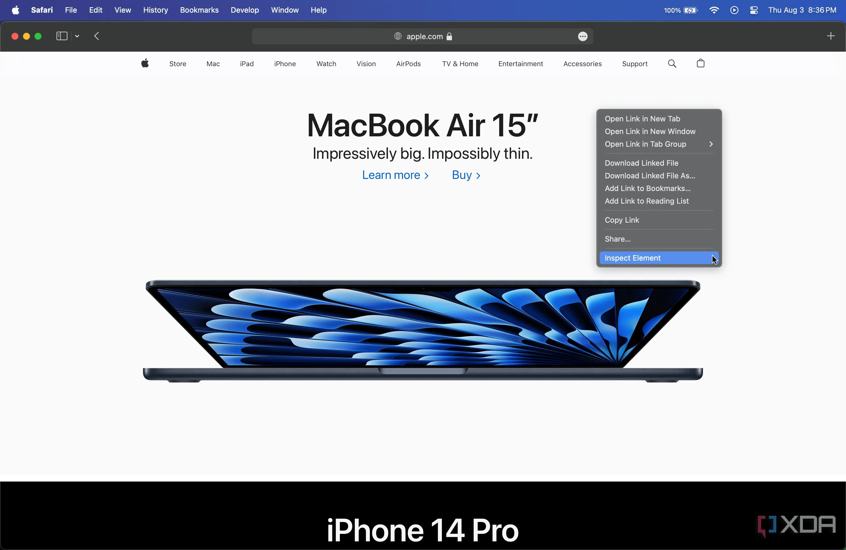 How to extract images from a website on Safari for macOS