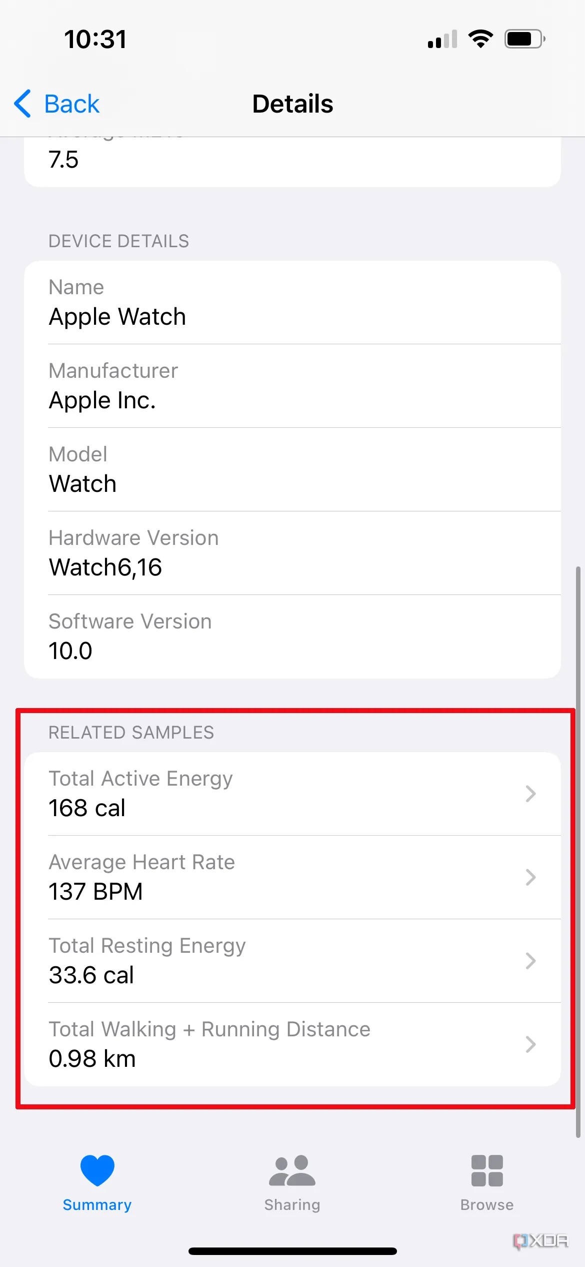 How to edit an Apple Watch workout