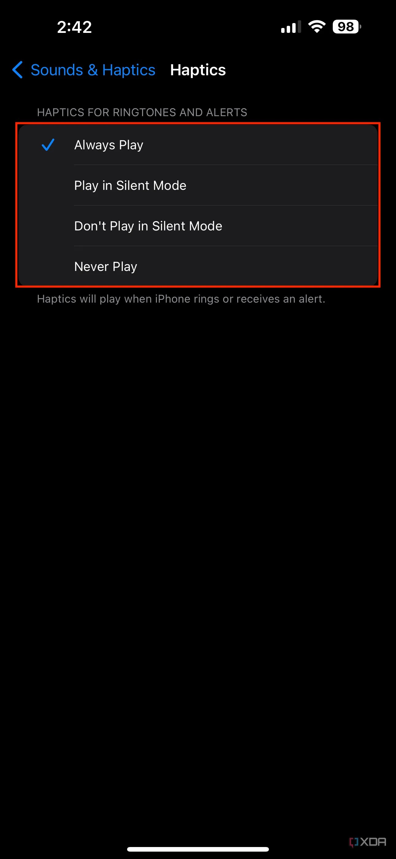 How to put your iPhone on vibrate