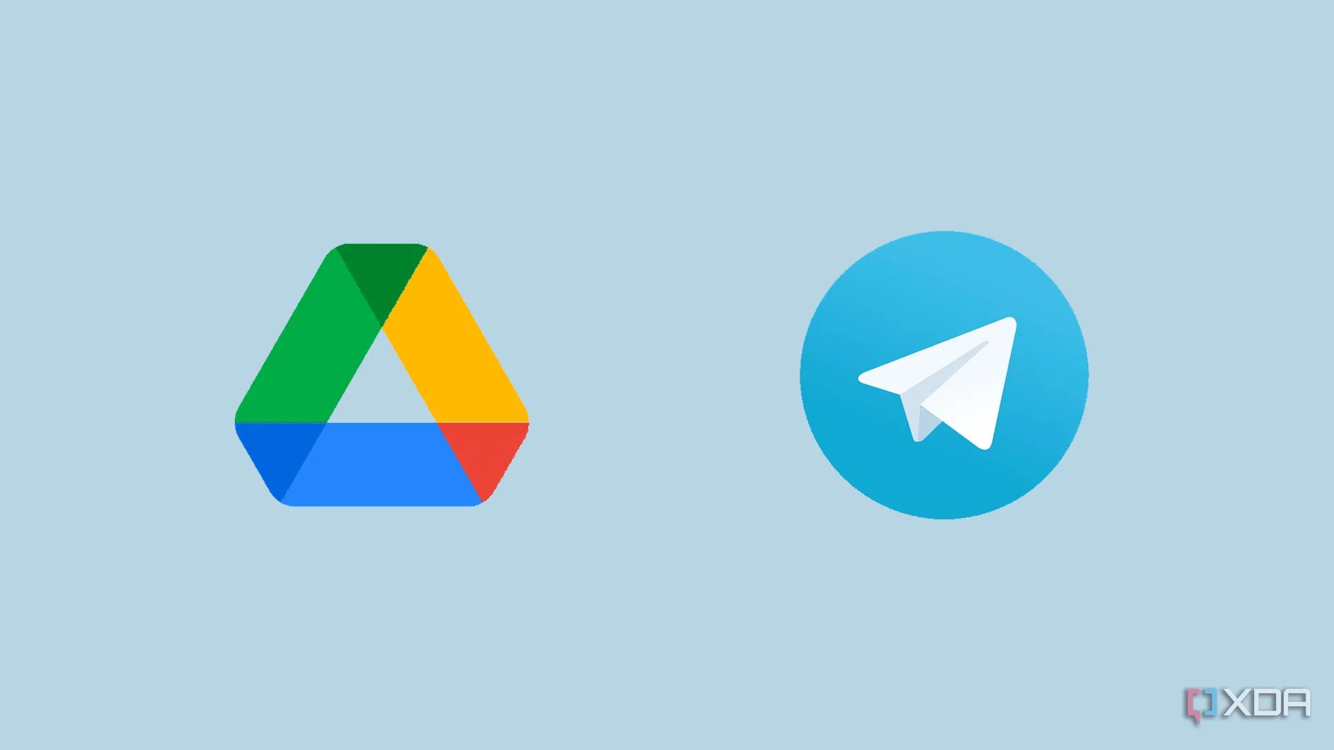 I used Telegram as a replacement for Google Drive