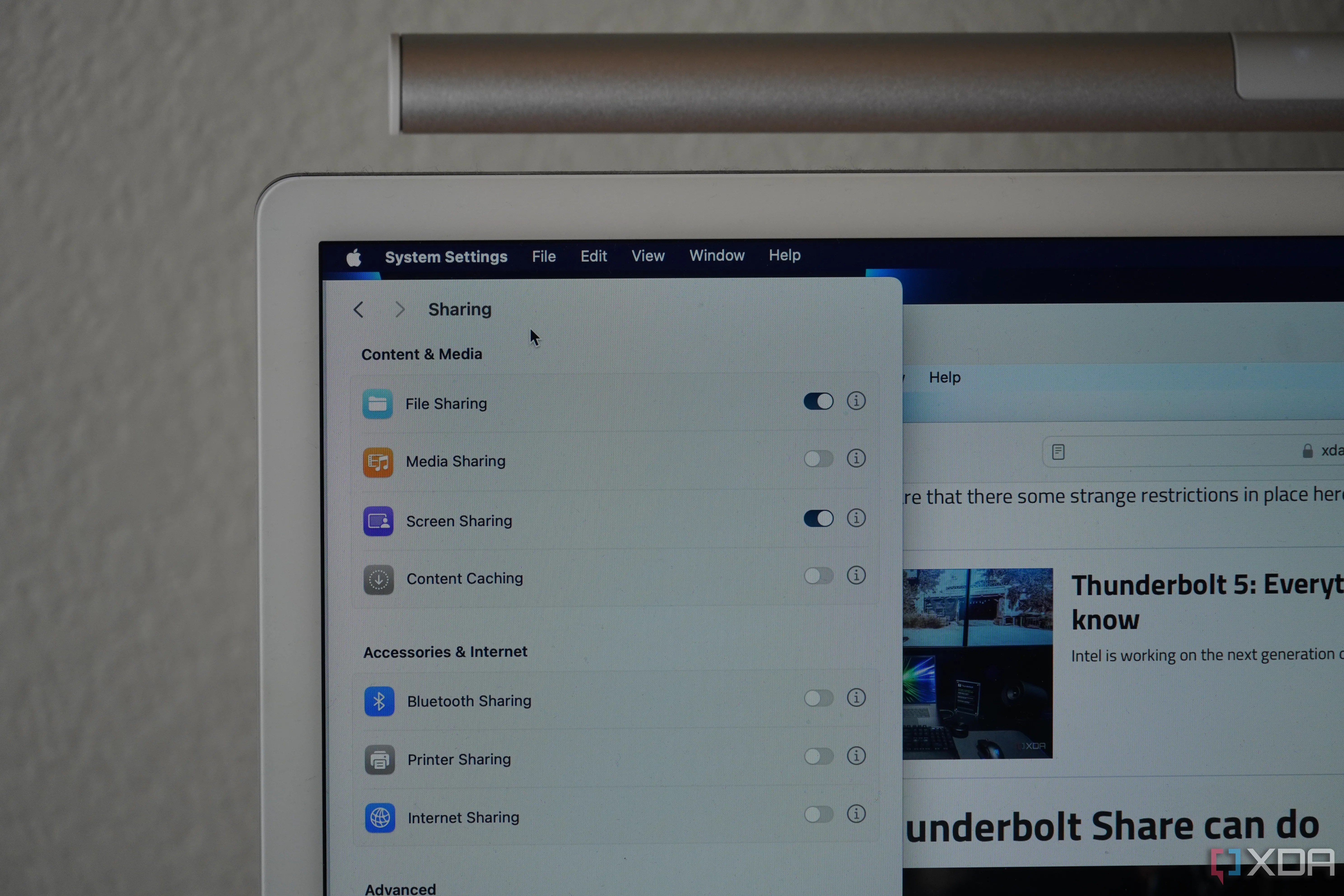 Macs don't need Thunderbolt Share support because they've had it for years — here's how