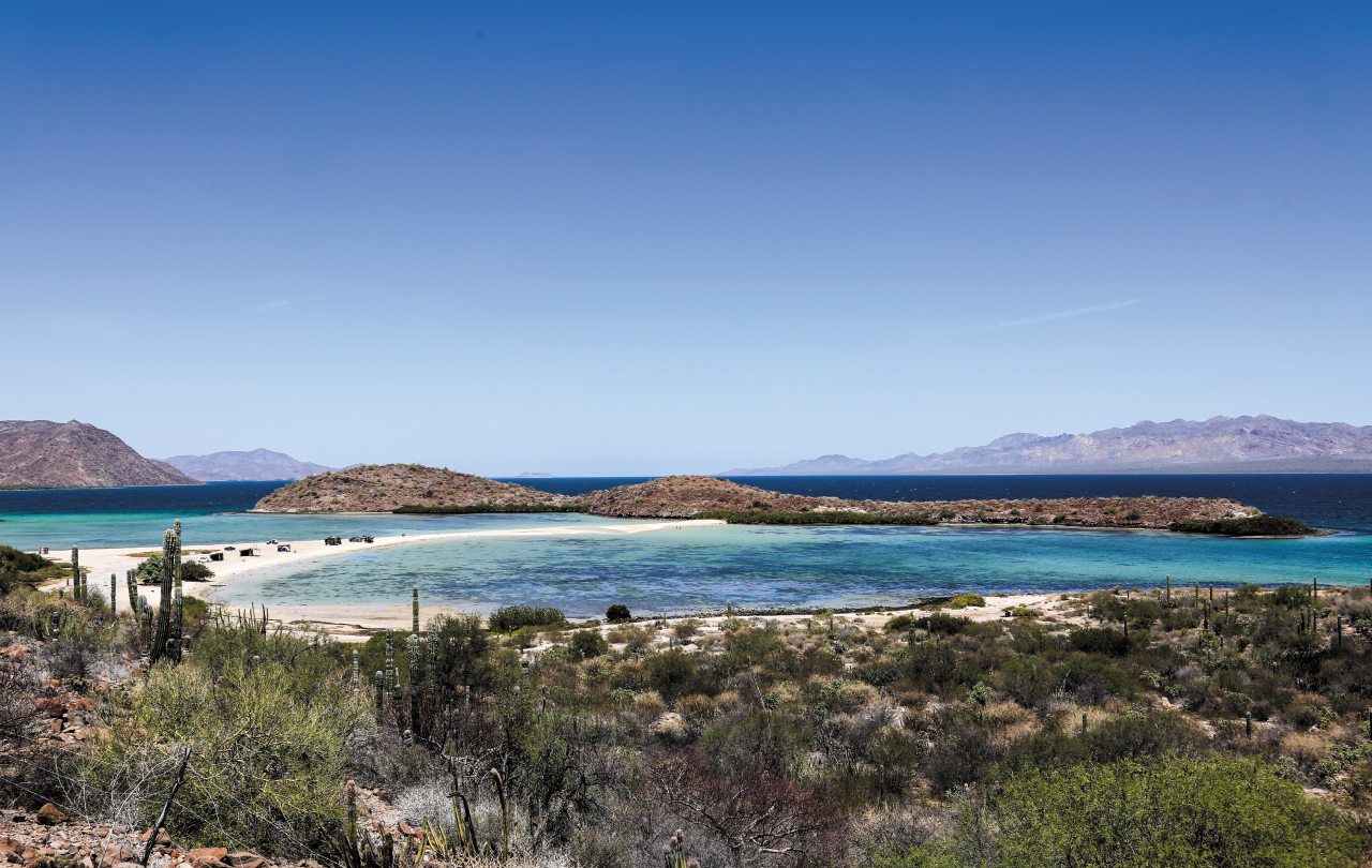 Baja California del Sud on the road itinerario da La Paz a San Ignacio