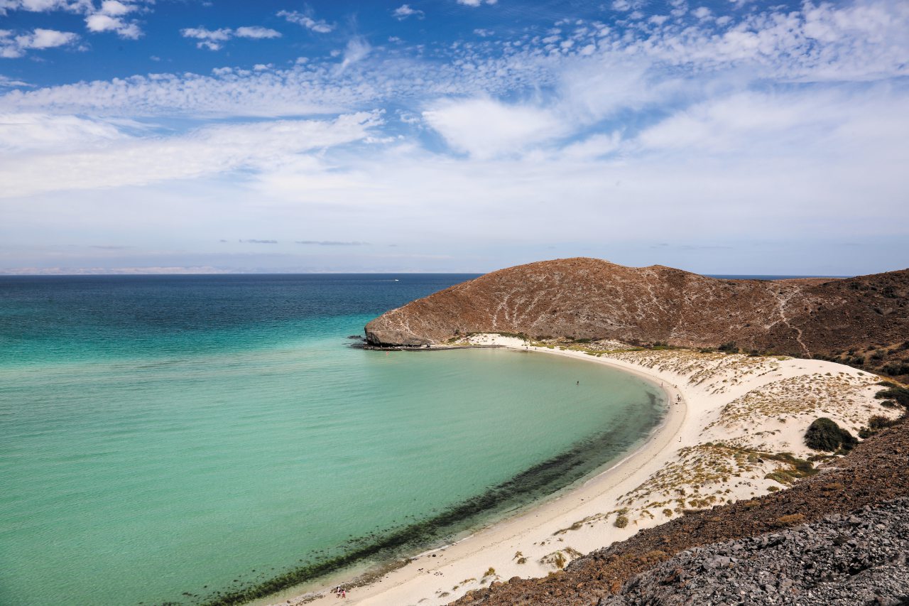 Baja California del Sud on the road itinerario da La Paz a San Ignacio