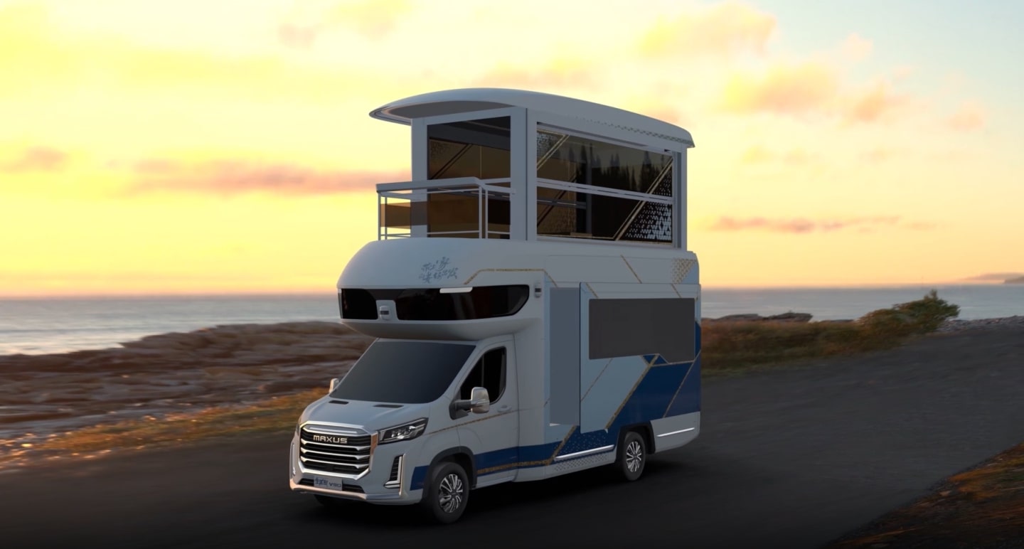 Maxus Life Home V90 Villa Edition il camper extralusso a due piani