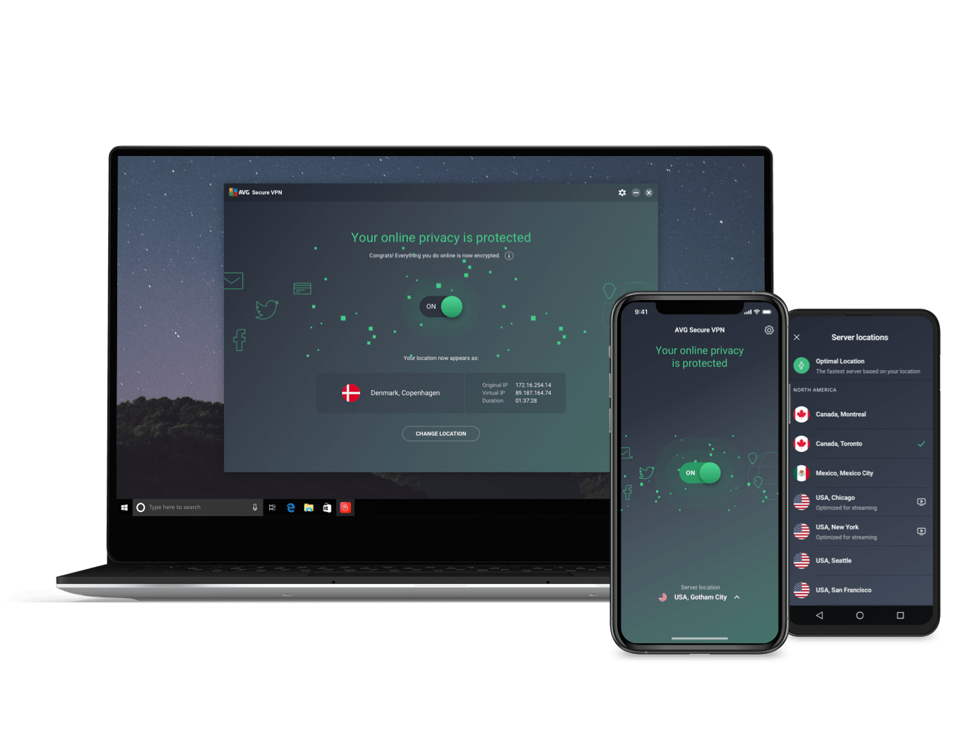 Free VPN Download for Windows PC AVG