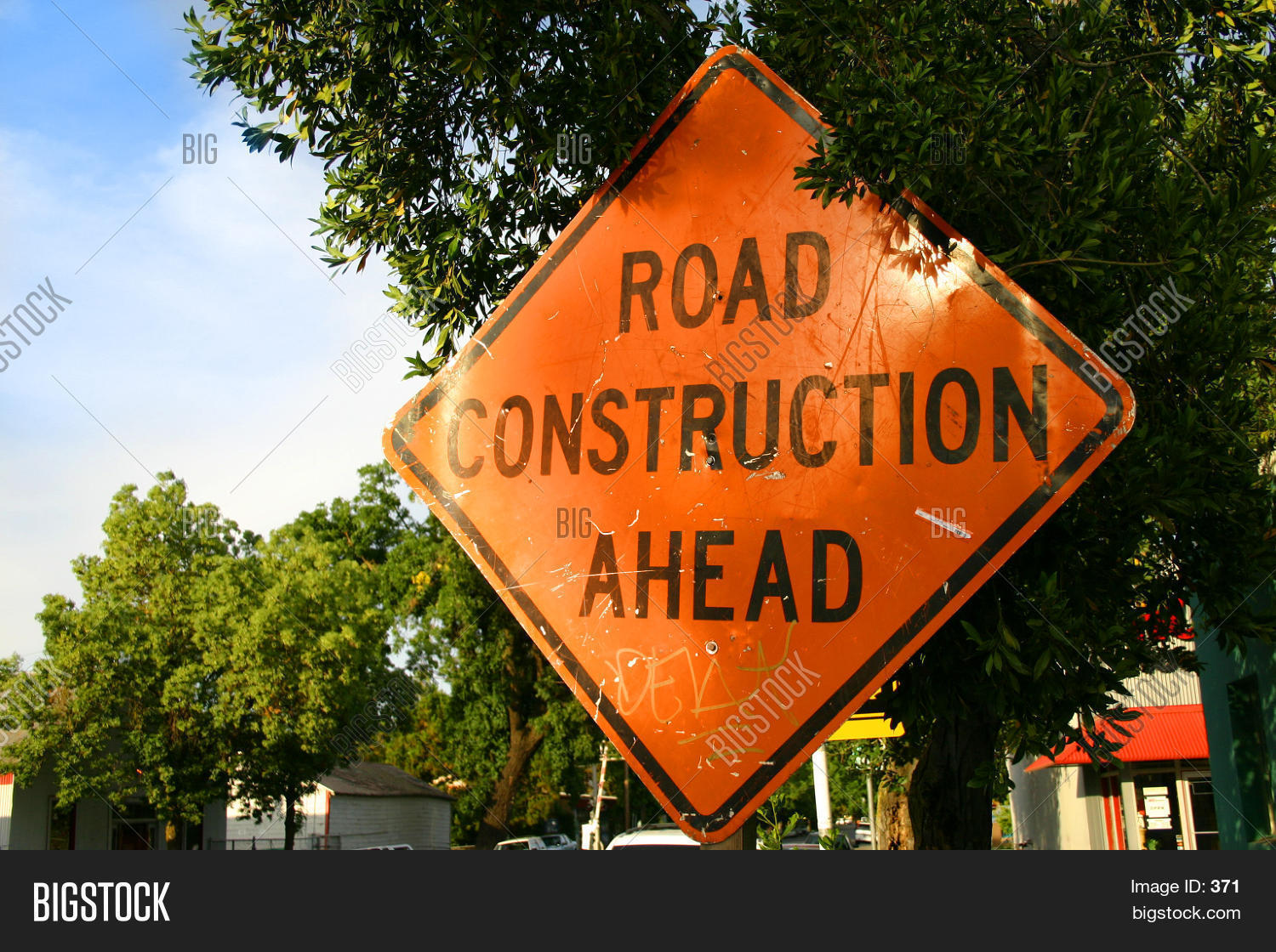 Road Construction Sign Image & Photo (Free Trial) Bigstock