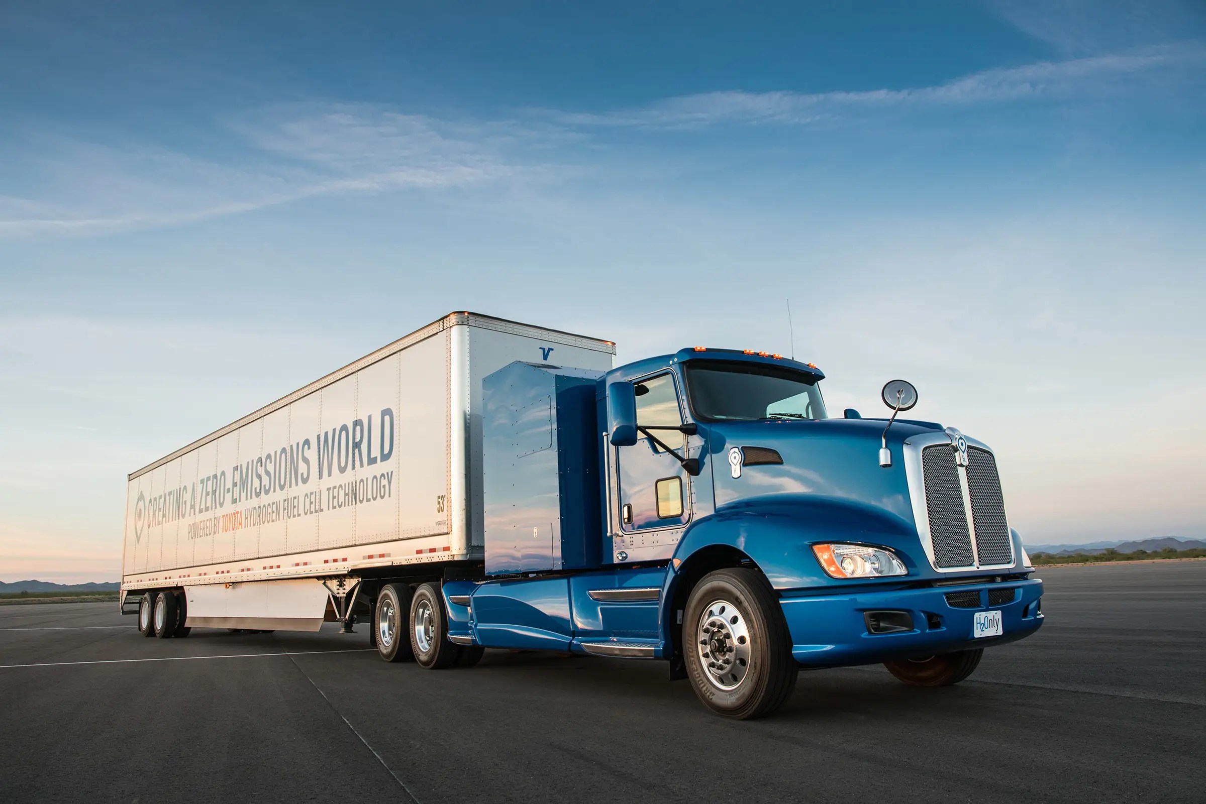Toyota unveils hydrogenpowered truck project Business Insider