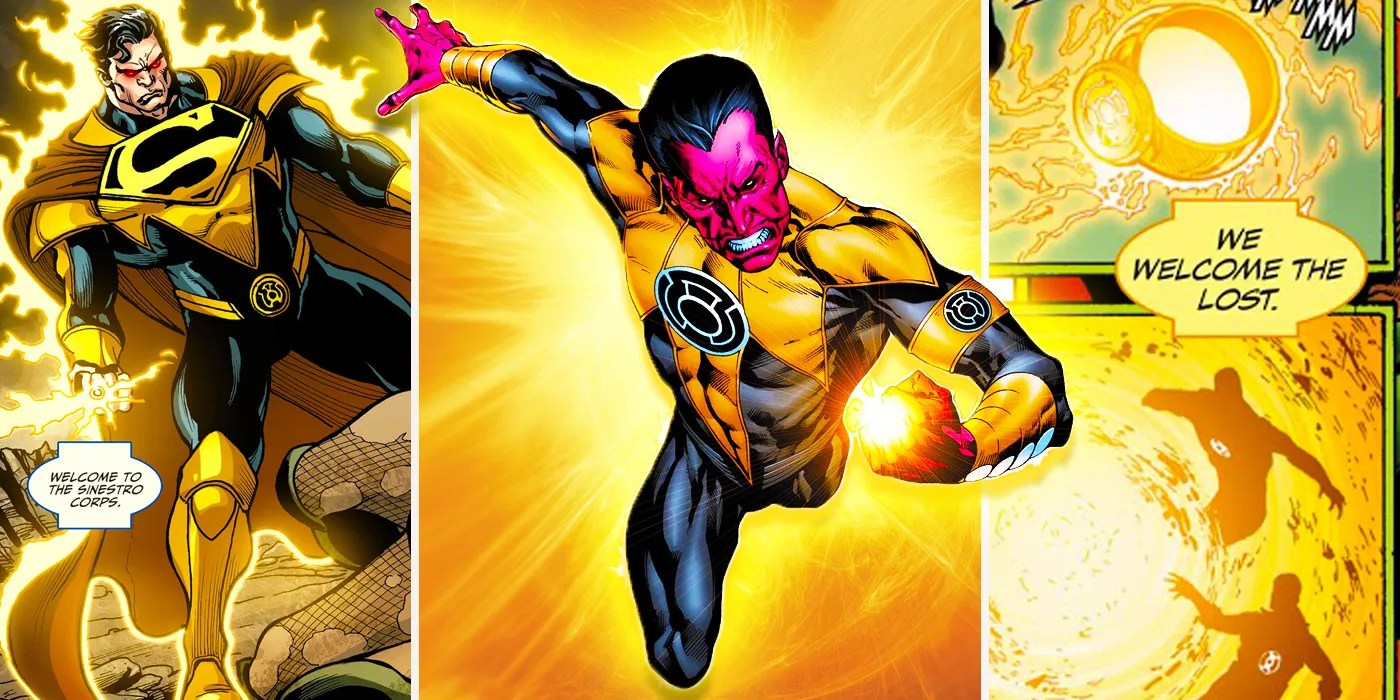 Dark Secrets About Sinestro's Yellow Lantern Ring CBR