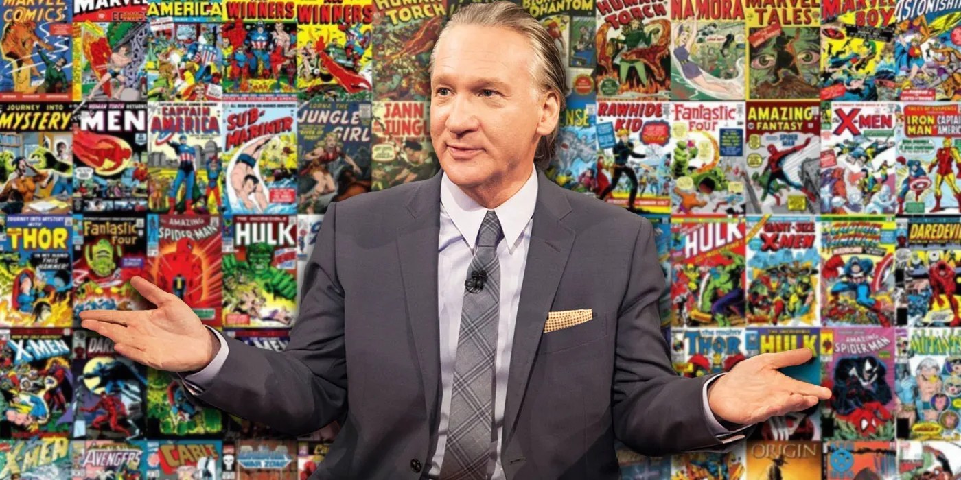 Bill Maher Is Wrong Comic Books Are Important CBR