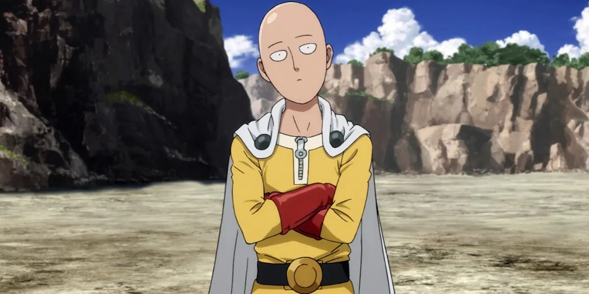 OnePunch Man Saitama Meets King, the World's Strongest Man