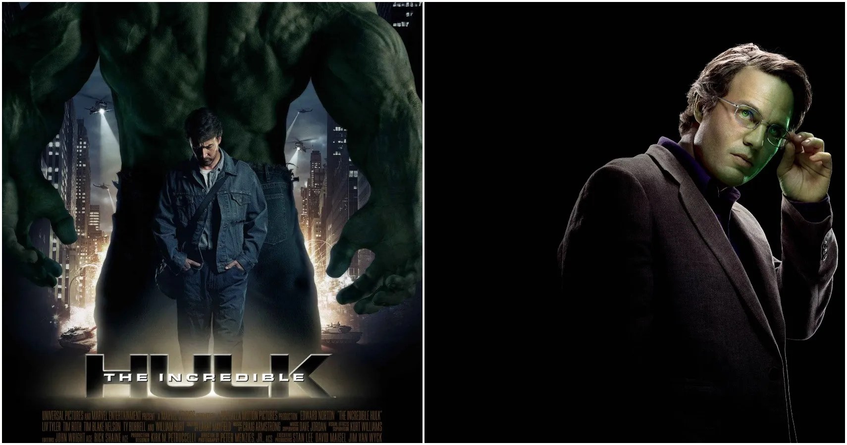 The Incredible Hulk Every Movie Poster, Ranked CBR