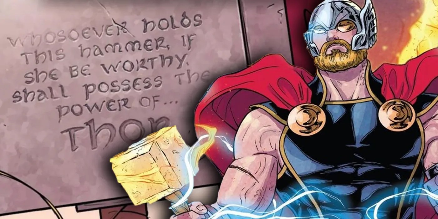 'Whosoever Holds This Hammer' How the Inscription on Thor's Weapon Changed