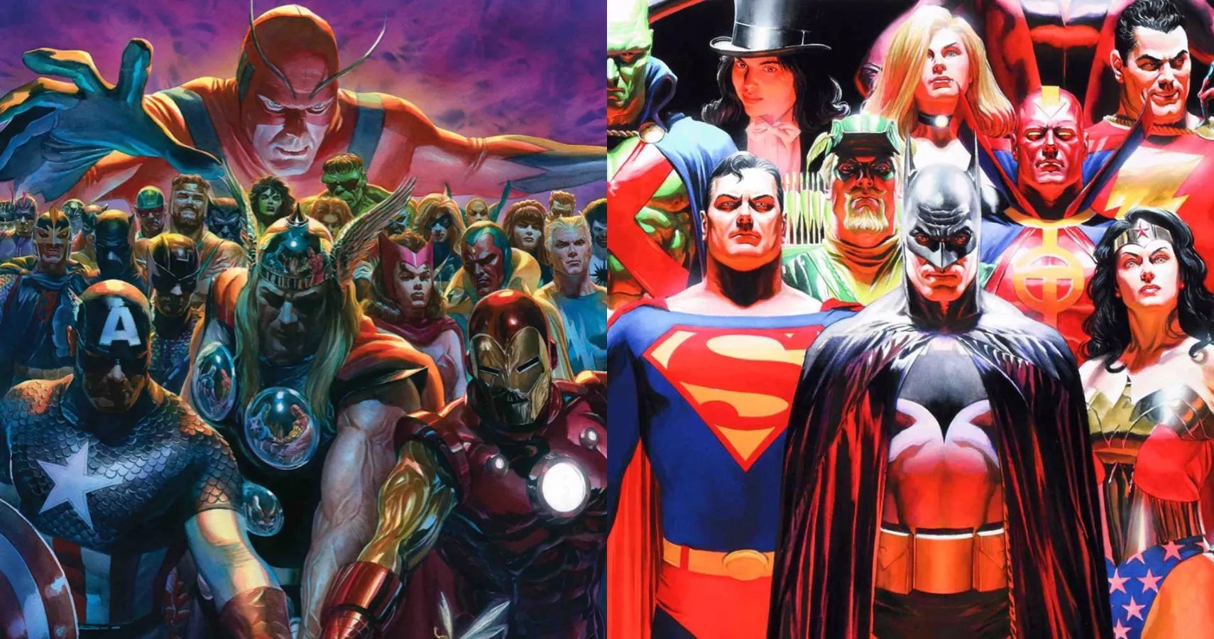 Alex Ross' 5 Best Marvel Covers (& 5 Best DC Covers) CBR