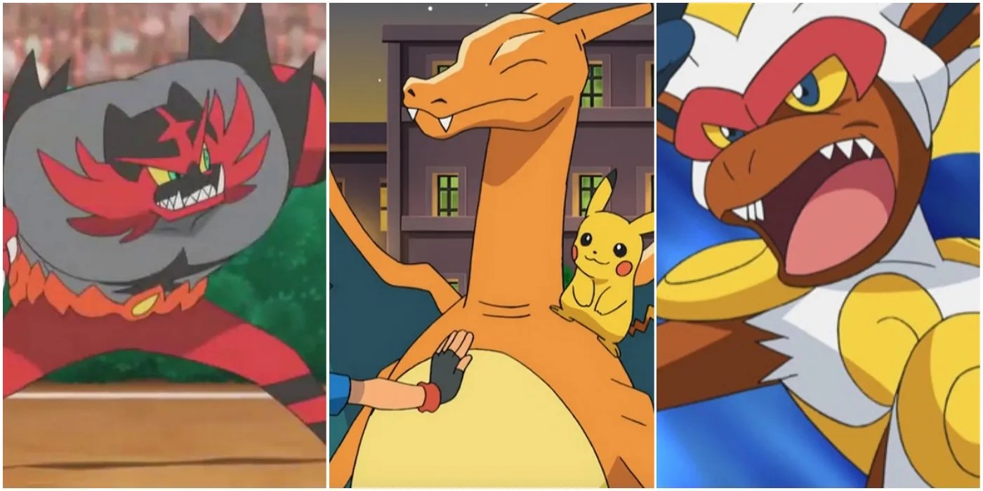 Pokémon Every FireType Ash Has Ever Caught (In Chronological Order