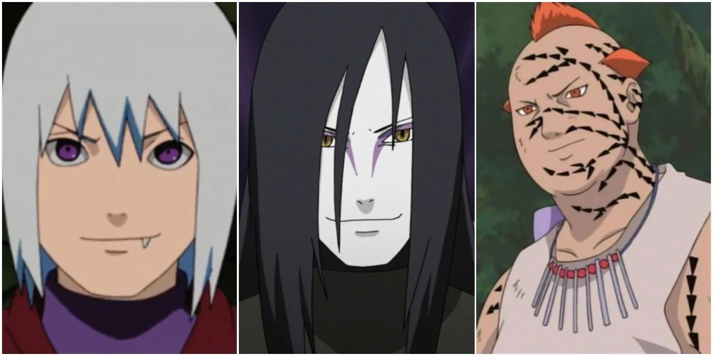 Naruto The 10 Strongest Shinobi From The Sound Village