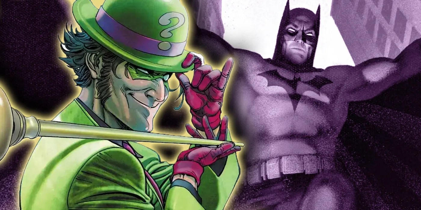 the riddle from batman black and white #5/Gotham Knights #6 (i.