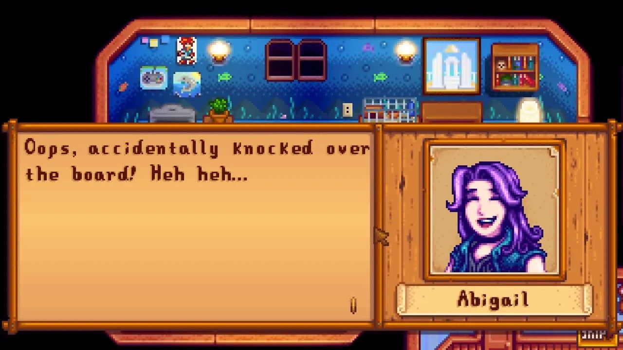 Stardew Valley Get Every Abigail Heart Event CBR